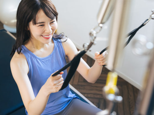 笑顔でピラティス