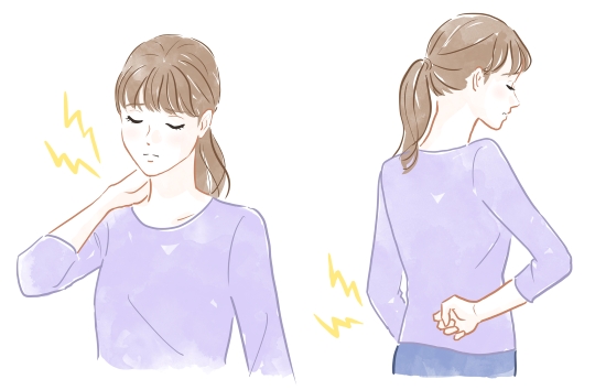 腰痛、肩こり
